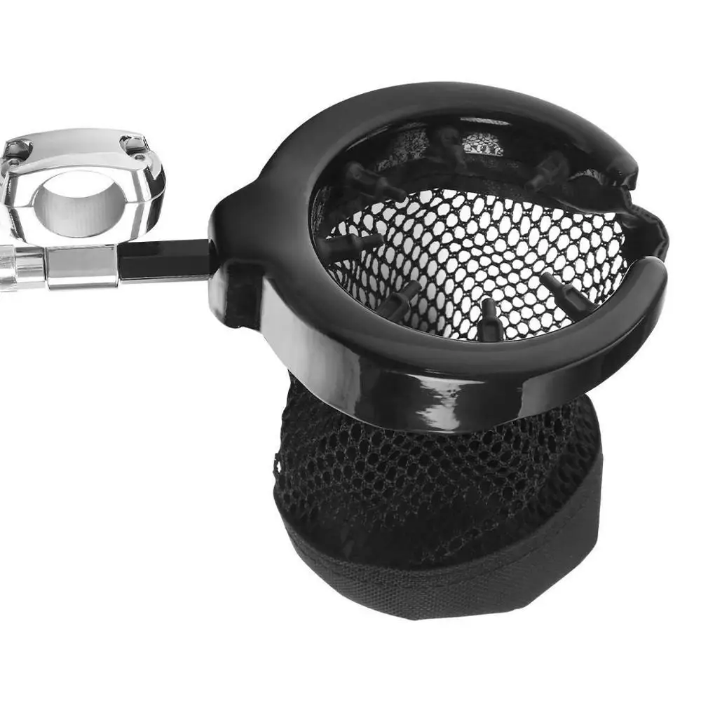 1 inch Handlebar Cup Holder Metal Drink w Mesh Basket For Harley Touring XL Honda Yamaha Suzuki BMW
1 inch Handlebar Cup Holder Metal Drink w Mesh Basket For Harley Touring XL Honda Yamaha Suzuki BMW