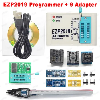 Newest Version EZP2019+ High-speed USB SPI Programmer Support24 25 93 EEPROM 25 Flash BIOS Chip full set with 12 adapter
Newest Version EZP2019+ High-speed USB SPI Programmer Support24 25 93 EEPROM 25 Flash BIOS Chip full set with 12 adapter