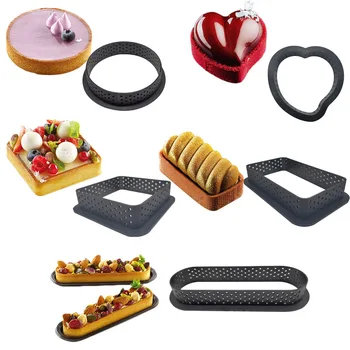 Mousse Circle Cutter Decorating Tool French Dessert Diy Cake Mold Perforated Ring Non Stick Bakeware
Mousse Circle Cutter Decorating Tool French Dessert Diy Cake Mold Perforated Ring Non Stick Bakeware