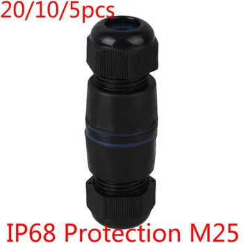 20/10pcs LAN Ethernet IP68 Protection M25 Stuffing Locknut Plastic RJ45 UnShielded Waterproof Cable Gland Connector Double Cable
20/10pcs LAN Ethernet IP68 Protection M25 Stuffing Locknut Plastic RJ45 UnShielded Waterproof Cable Gland Connector Double Cable
