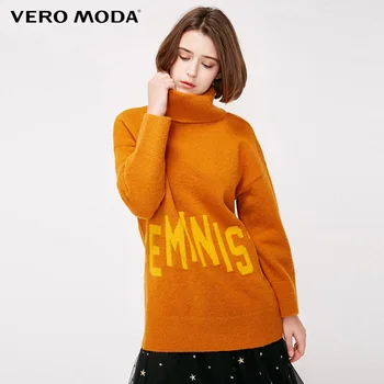 

Vero Moda winter letters streets Style turtleneck sweater | 318413525
