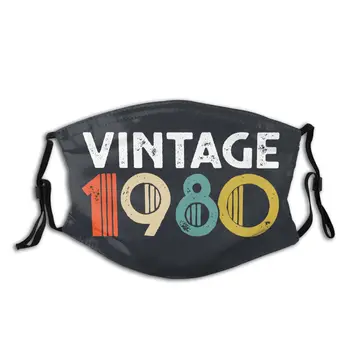 1980 Birthday Reusable Face Mask with Filter 40 Years Old Anti Haze Dust Mask Protection Cover Respirator Mouth Muffle 
1980 Birthday Reusable Face Mask with Filter 40 Years Old Anti Haze Dust Mask Protection Cover Respirator Mouth Muffle