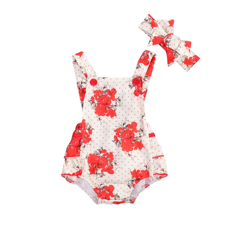 0-24M Baby Rompers Floral Printed Bodysuits Polka Dot Button Design Jumpsuits Ruffles Playsuits Toddler Bodysuit Kids Clothes 
0-24M Baby Rompers Floral Printed Bodysuits Polka Dot Button Design Jumpsuits Ruffles Playsuits Toddler Bodysuit Kids Clothes