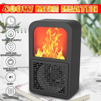400W Electric Fan Heater 220V Fast Heating Heater Office Desktop Convector Small Adjustable temperature Portable Electric Warmer
400W Electric Fan Heater 220V Fast Heating Heater Office Desktop Convector Small Adjustable temperature Portable Electric Warmer