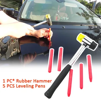6pcs Rubber Body Handheld Leveling Pen Remove Universal Accessories Paintless Manual Repair Tool Kit DIY Car Dent Home
6pcs Rubber Body Handheld Leveling Pen Remove Universal Accessories Paintless Manual Repair Tool Kit DIY Car Dent Home