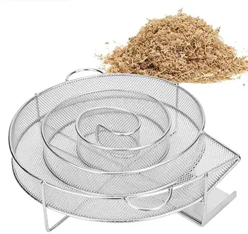 Cold Smoke Generator For BBQ Grill Wood Chip Smoking Box Wood Dust Hot And Cold Smoking Salmon Meat Cooking Stainless Bbq Tools
Cold Smoke Generator For BBQ Grill Wood Chip Smoking Box Wood Dust Hot And Cold Smoking Salmon Meat Cooking Stainless Bbq Tools
