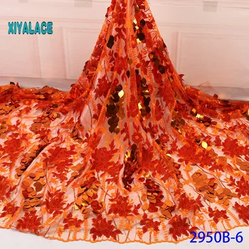 2019 African Lace Embroidered High Quality switzerland lace French Lace Sequins Fabric French Bridal Lace For Dress YA2950B-6 
2019 African Lace Embroidered High Quality switzerland lace French Lace Sequins Fabric French Bridal Lace For Dress YA2950B-6