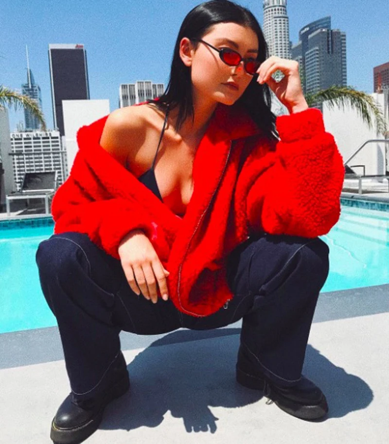 FREE SHIPPING Winter Teddy Coat Faux Fur Fluffy Plus Size Jacket FREE SHIPPING Winter Teddy Coat Faux Fur Fluffy Plus Size Jacket