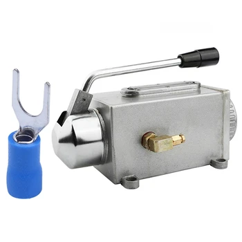 SHGO HOT-100Pc Insulated Fork Spade Wire Connector Crimp Terminal 14-16AWG 5mm with One Set Lubricating Oil Pump Lubricator
SHGO HOT-100Pc Insulated Fork Spade Wire Connector Crimp Terminal 14-16AWG 5mm with One Set Lubricating Oil Pump Lubricator