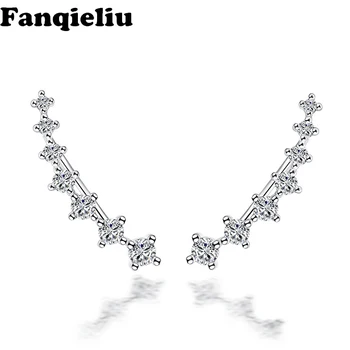 Fanqieliu Luxury Long Crystal Earrings Woman 2020 Fashion Rhinestone Real 925 Silver Stud Earrings For Women FQL20F20SE4
Fanqieliu Luxury Long Crystal Earrings Woman 2020 Fashion Rhinestone Real 925 Silver Stud Earrings For Women FQL20F20SE4