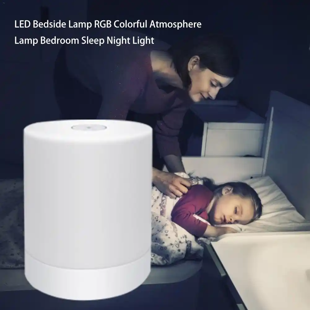 usb rgb led lamp bedside colorful night light atmosphere lamp