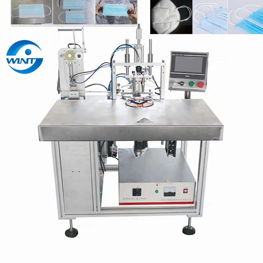 Semi-automatic Earloop Spot Welding Machine Ear Band Double Point Ear loop Punching Machine For KN95 And Disposable Face Mask
Semi-automatic Earloop Spot Welding Machine Ear Band Double Point Ear loop Punching Machine For KN95 And Disposable Face Mask