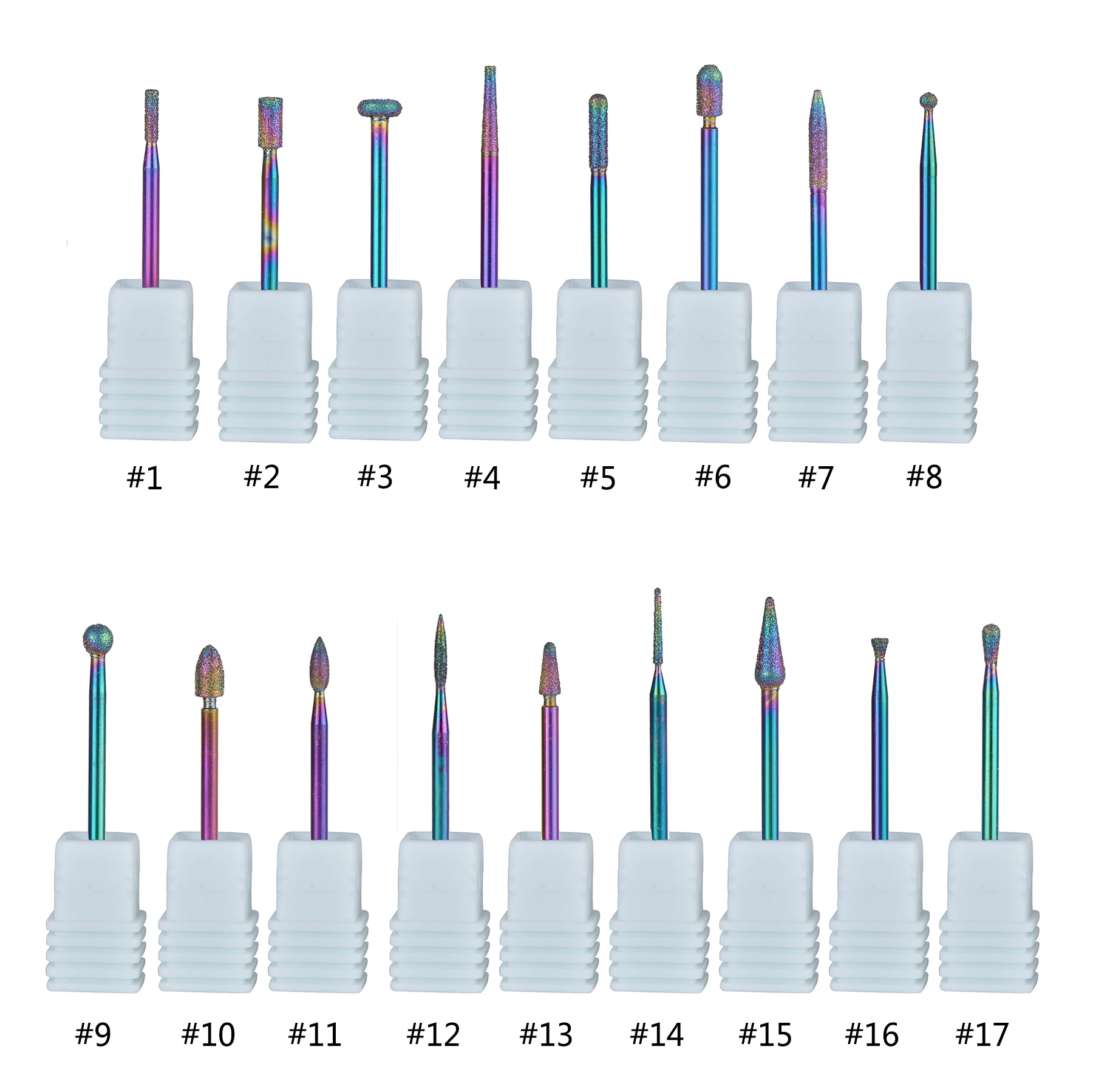 Rainbow Diamond Burr Nail Drill Bit Carbide Cuticle 3/32 Shank Polish Gel Remove Professhoonal Manicure Cutter Nail Art Tool
Rainbow Diamond Burr Nail Drill Bit Carbide Cuticle 3/32 Shank Polish Gel Remove Professhoonal Manicure Cutter Nail Art Tool