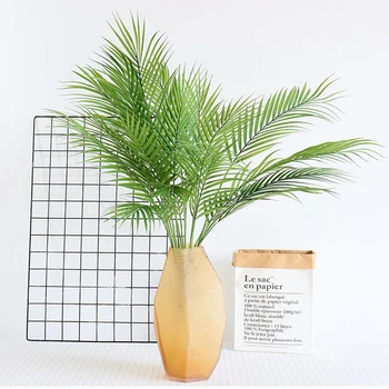 Green Artificial Palm Leaf Plastic Plants 9 forks 6 forks 5 forks Garden Home Decorations Scutellaria Tropical Tree Fake Plants
Green Artificial Palm Leaf Plastic Plants 9 forks 6 forks 5 forks Garden Home Decorations Scutellaria Tropical Tree Fake Plants
