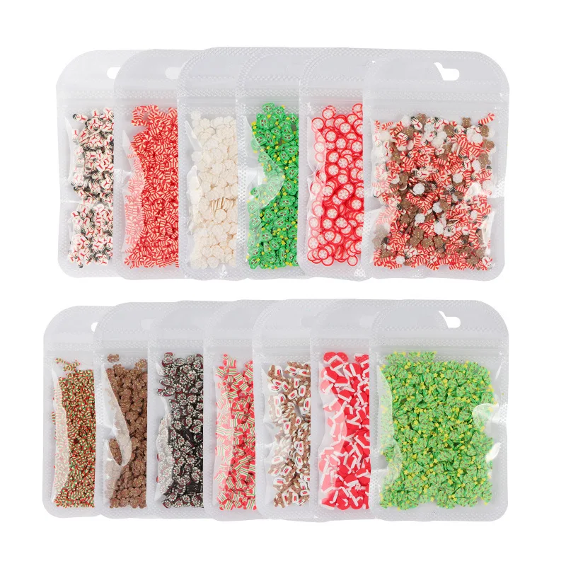 1 Bag of Autumn and Winter New Christmas Soft Pottery Series Nail Sequins, Multi-style Patches, Winter Nail Accessories
1 Bag of Autumn and Winter New Christmas Soft Pottery Series Nail Sequins, Multi-style Patches, Winter Nail Accessories