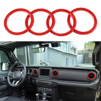 Dashboard Panel Ac Air Conditioning Vent Outlet Decorative Cover Ring Trim for Jeep Wrangler Jl 2018 2019 Parts Car Accessories(
Dashboard Panel Ac Air Conditioning Vent Outlet Decorative Cover Ring Trim for Jeep Wrangler Jl 2018 2019 Parts Car Accessories(