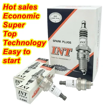 5pcs/lot INT Spark Plug A-BM6 for BM6A BMR6A WS6E WS7E BPMR6A WS7F CJ7Y W20MU L7TC M6 M7 FOR two stroke chain saw field mower
5pcs/lot INT Spark Plug A-BM6 for BM6A BMR6A WS6E WS7E BPMR6A WS7F CJ7Y W20MU L7TC M6 M7 FOR two stroke chain saw field mower
