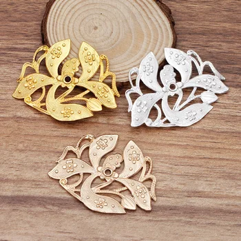 10pcs Zinc Alloy Metal Filigree Corner Flower Charms Decoration Silver Gold Color Findings DIY Jewelry Accessories Making
10pcs Zinc Alloy Metal Filigree Corner Flower Charms Decoration Silver Gold Color Findings DIY Jewelry Accessories Making
