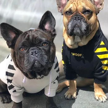 Fashion French Bulldog Clothes Classic Striped Dog Costume Thick Sweater Retro Dog Hoodie Pug Chihuahua Pomeranian Pet Clothes 
Fashion French Bulldog Clothes Classic Striped Dog Costume Thick Sweater Retro Dog Hoodie Pug Chihuahua Pomeranian Pet Clothes