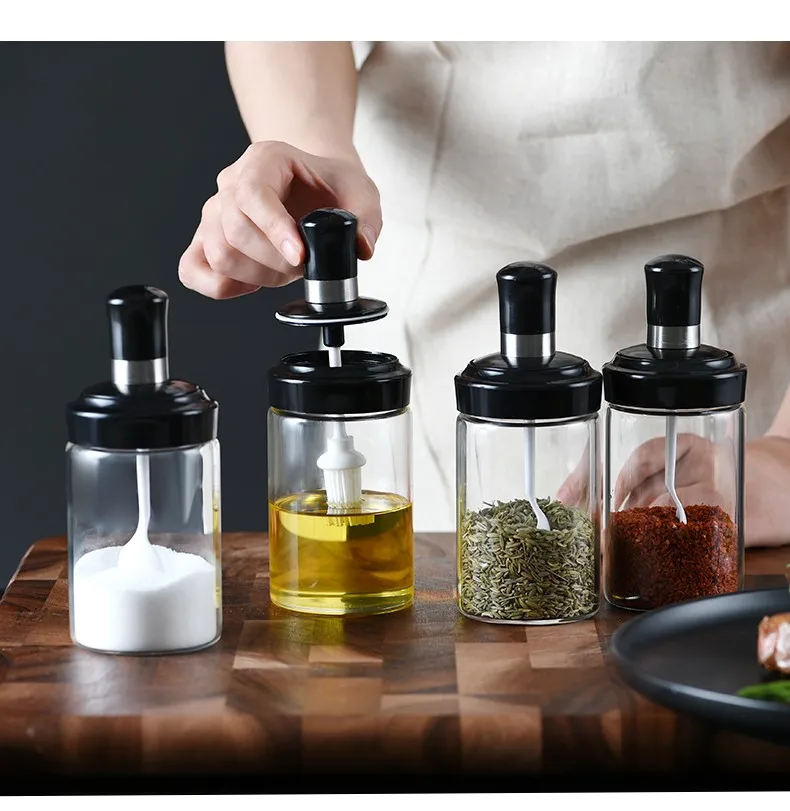 Practical and convenient salt and pepper seasoning bottles for kitchen tools and easy access Spice Container Oil pot
Practical and convenient salt and pepper seasoning bottles for kitchen tools and easy access Spice Container Oil pot