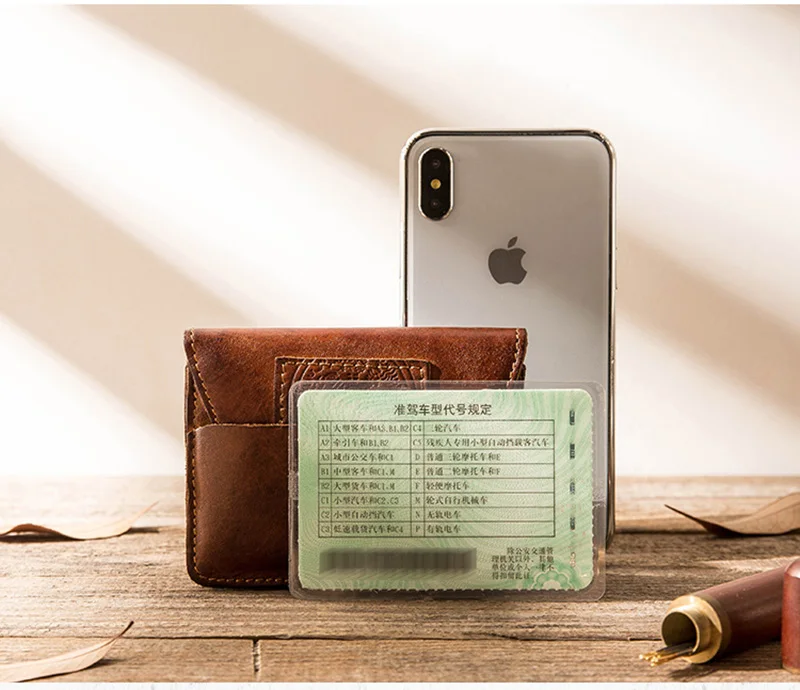 AETOO Vintage leather driver's license leather cover, male leather multi-functional personality card bag, handmade leatherwallet AETOO Vintage leather driver's license leather cover, male leather multi-functional personality card bag, handmade leatherwallet
