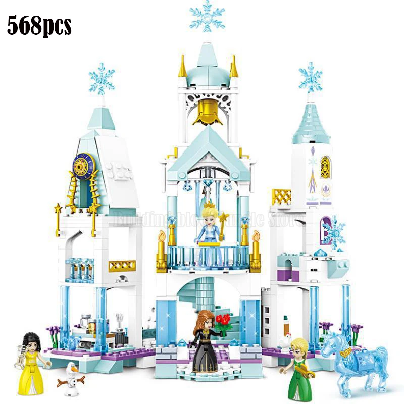 Disney Frozen Elsa Ice Castle Pie Princess Party Building Blocks Bricks Toy Compatible All Brands for Children Girls
Disney Frozen Elsa Ice Castle Pie Princess Party Building Blocks Bricks Toy Compatible All Brands for Children Girls