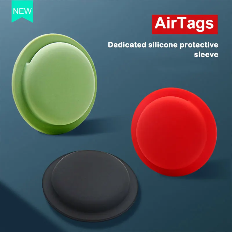 For Airtags Tracker Silicone Case Anti-lost Protective Sleeve Back Adhesive Soft Cover Protector Key Ring Protective For Airtags
For Airtags Tracker Silicone Case Anti-lost Protective Sleeve Back Adhesive Soft Cover Protector Key Ring Protective For Airtags