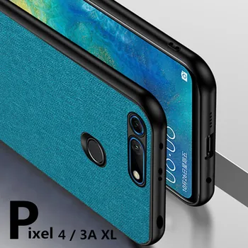 For Google Pixel 3A Case Luxury Fabric Cloth Slim Anti-scratch Hard PC Shockproof Back Cover For Google Pixel 4 3A XL Case Coque 
For Google Pixel 3A Case Luxury Fabric Cloth Slim Anti-scratch Hard PC Shockproof Back Cover For Google Pixel 4 3A XL Case Coque