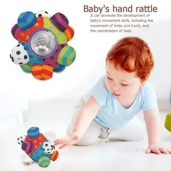 Baby Multi-edge Hand Catch Beads Ball Colorful Dots Stripes Cloth Handbell 3D Rattles Montessori Toy Kids Gift
Baby Multi-edge Hand Catch Beads Ball Colorful Dots Stripes Cloth Handbell 3D Rattles Montessori Toy Kids Gift