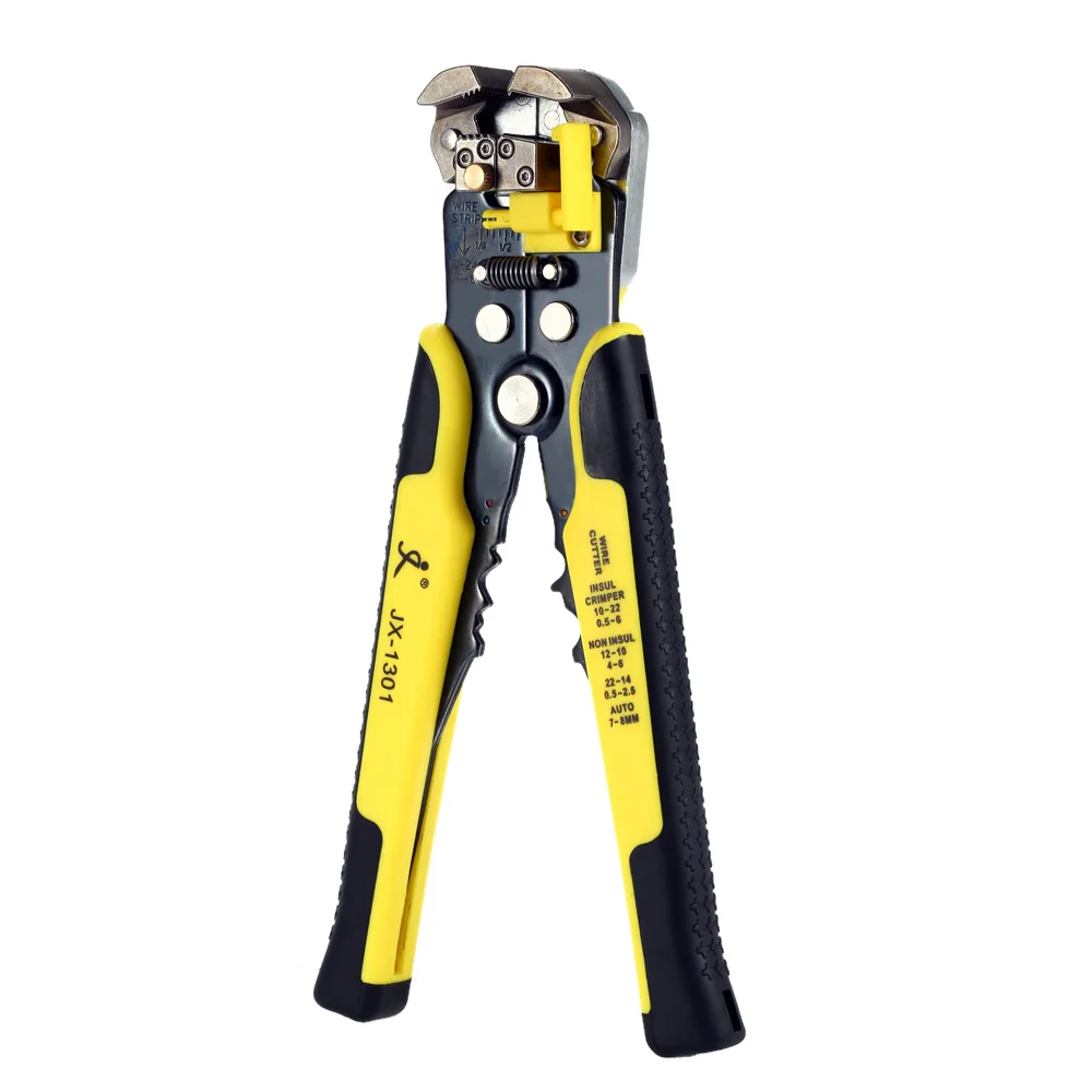 Automatic Cable Wire Stripper Self Adjusting Crimper Terminal Tool AWG24-10(0.2-6.0MM2) multitool stripper forceps
Automatic Cable Wire Stripper Self Adjusting Crimper Terminal Tool AWG24-10(0.2-6.0MM2) multitool stripper forceps