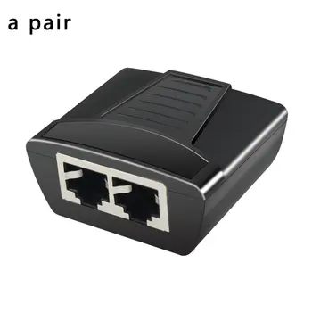 1Pair Practical RJ45 Splitter Adapter 1 to 2 Ways Dual Female Port Lightning Protection CAT5/6 LAN Ethernet Cable
1Pair Practical RJ45 Splitter Adapter 1 to 2 Ways Dual Female Port Lightning Protection CAT5/6 LAN Ethernet Cable