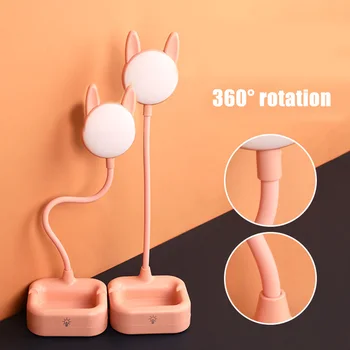 3-speed LED Touching Button Small Table Lamp Student Eye Protection Reading Desk Lamp CLH@8
3-speed LED Touching Button Small Table Lamp Student Eye Protection Reading Desk Lamp CLH@8