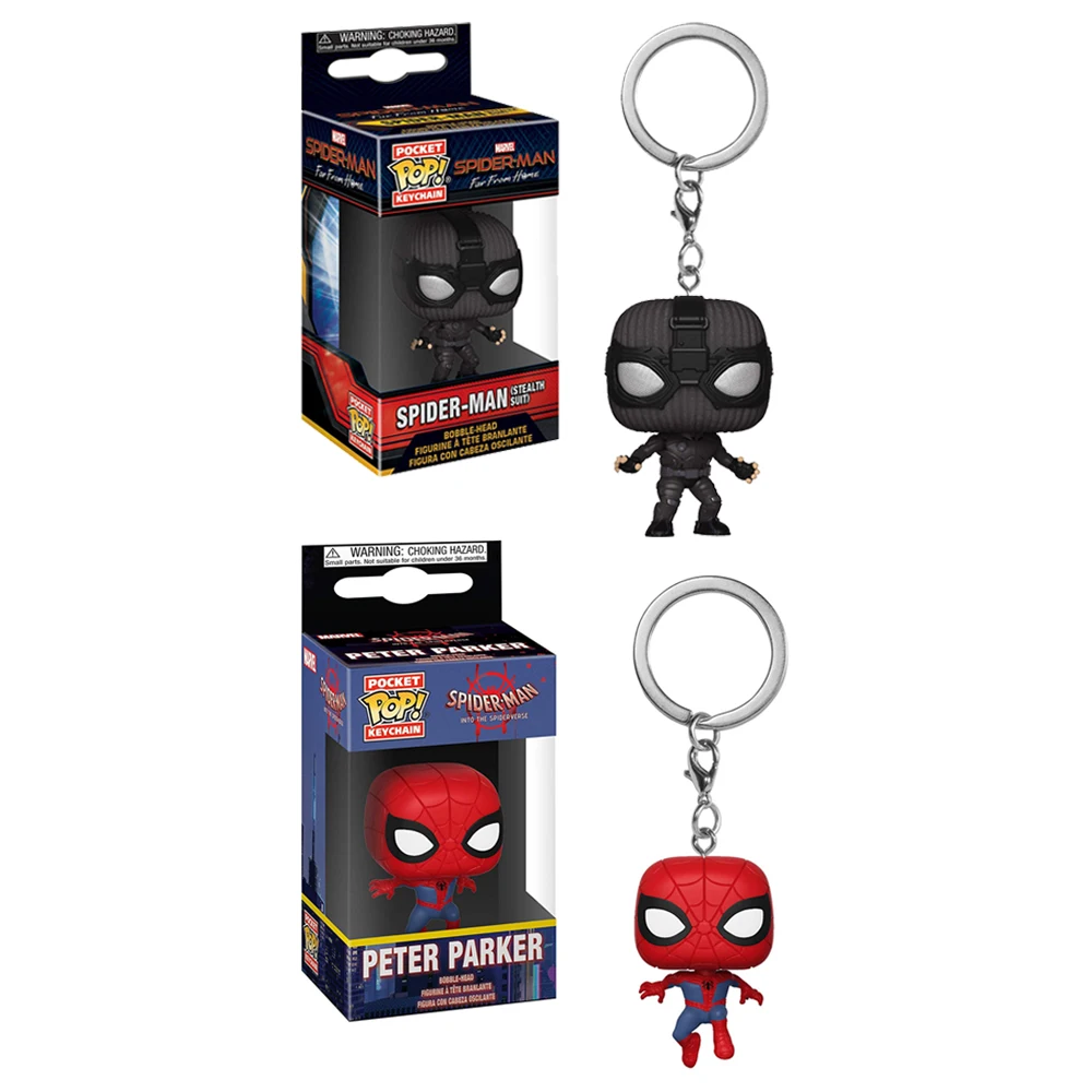 Funko POP Keychain SPIDER MAN Peter Parker PVC Action Figure Collectible Model toys for chlid
Funko POP Keychain SPIDER MAN Peter Parker PVC Action Figure Collectible Model toys for chlid