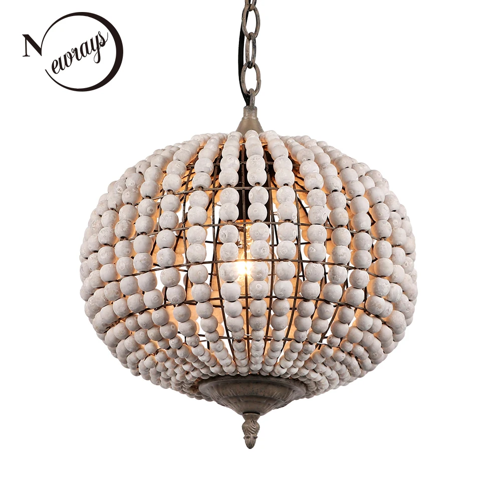 Europe Loft vintage country round ball wooden bead pendant lights E27 LED hanging lamp for living room hotel kitchen restaurant
Europe Loft vintage country round ball wooden bead pendant lights E27 LED hanging lamp for living room hotel kitchen restaurant