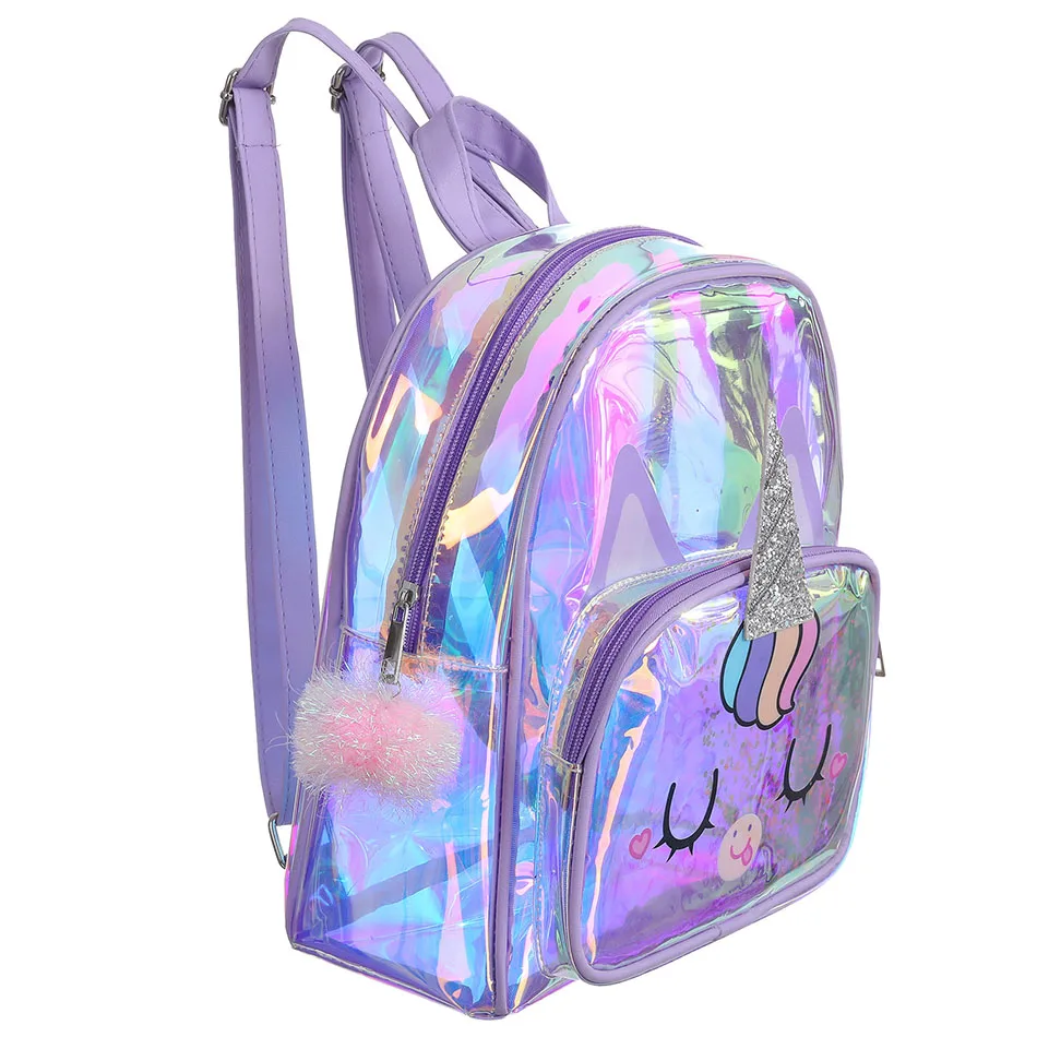 2021 New Unicorn Transparent Backpack Cartoon Tpu Children's Laser Colorful Backpacks Girls Spring Outing School Bag Kids Bags 2021 New Unicorn Transparent Backpack Cartoon Tpu Children's Laser Colorful Backpacks Girls Spring Outing School Bag Kids Bags
