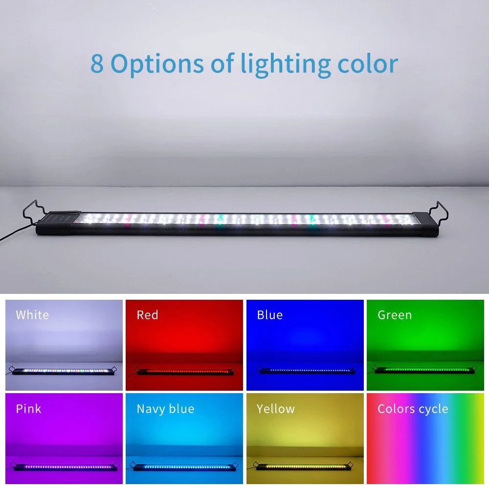 30/45CM Full Spectrum Aquarium Light with Aluminum Alloy Shell Extendable Brackets External Controller for Freshwater Fish Tank
30/45CM Full Spectrum Aquarium Light with Aluminum Alloy Shell Extendable Brackets External Controller for Freshwater Fish Tank