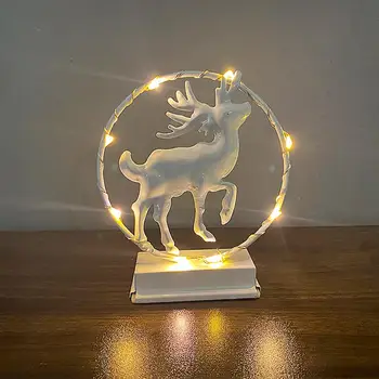 Santa Claus Snowman Iron Art Festival Indoor 3A Battery Romantic Landscape Lamp Christmas Led Light Durable Festive Decoration
Santa Claus Snowman Iron Art Festival Indoor 3A Battery Romantic Landscape Lamp Christmas Led Light Durable Festive Decoration