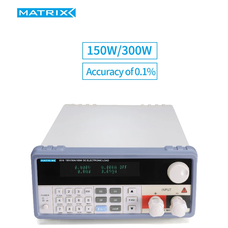 Programmable DC Electronic Load Bench Battery Tester 150V 30A/60A 150W 300W PEL-8150 8300 Matrix Tester
Programmable DC Electronic Load Bench Battery Tester 150V 30A/60A 150W 300W PEL-8150 8300 Matrix Tester