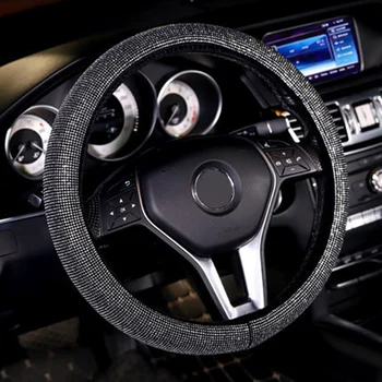 Spot Universal Rhinestone Interior Car Accessories Steering Wheel Cover Hand Brake Gear Cover or Head Pillow Waist Cushion M8
Spot Universal Rhinestone Interior Car Accessories Steering Wheel Cover Hand Brake Gear Cover or Head Pillow Waist Cushion M8
