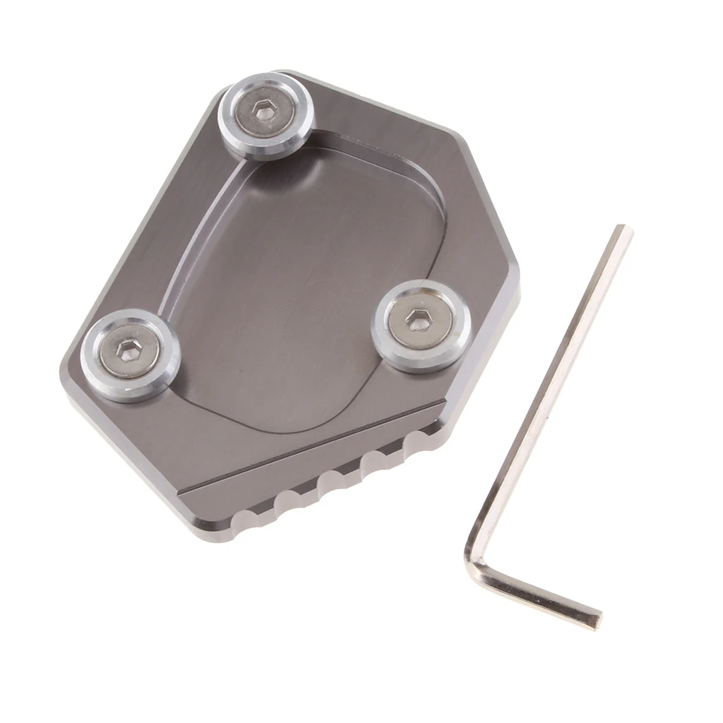 Motorcycle CNC Side Stand Kickstand Enlarge Plate Pad For Honda NC700S/X 2014 2015 Motorcycle CNC Side Stand Kickstand Enlarge Plate Pad For Honda NC700S/X 2014 2015