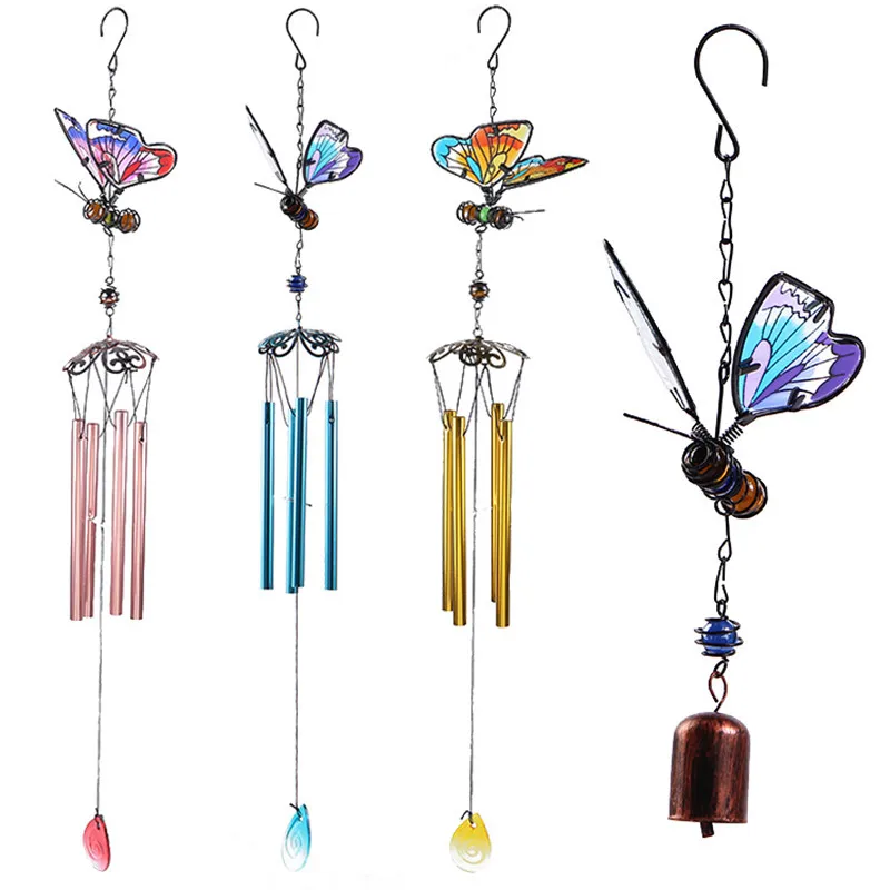 1PC 3D Butterfly Wind Chime Iron Diamond Glass Crafts Three-Dimensional ZAKKA Creative Metal Glass Painted Ornament Garden Decor
1PC 3D Butterfly Wind Chime Iron Diamond Glass Crafts Three-Dimensional ZAKKA Creative Metal Glass Painted Ornament Garden Decor