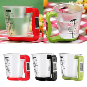 Measuring Cup Kitchen Scales Digital Beaker Libra Electronic Tool Scale Multifunctional Food Liquid Measurement Cups Baker Tool
Measuring Cup Kitchen Scales Digital Beaker Libra Electronic Tool Scale Multifunctional Food Liquid Measurement Cups Baker Tool