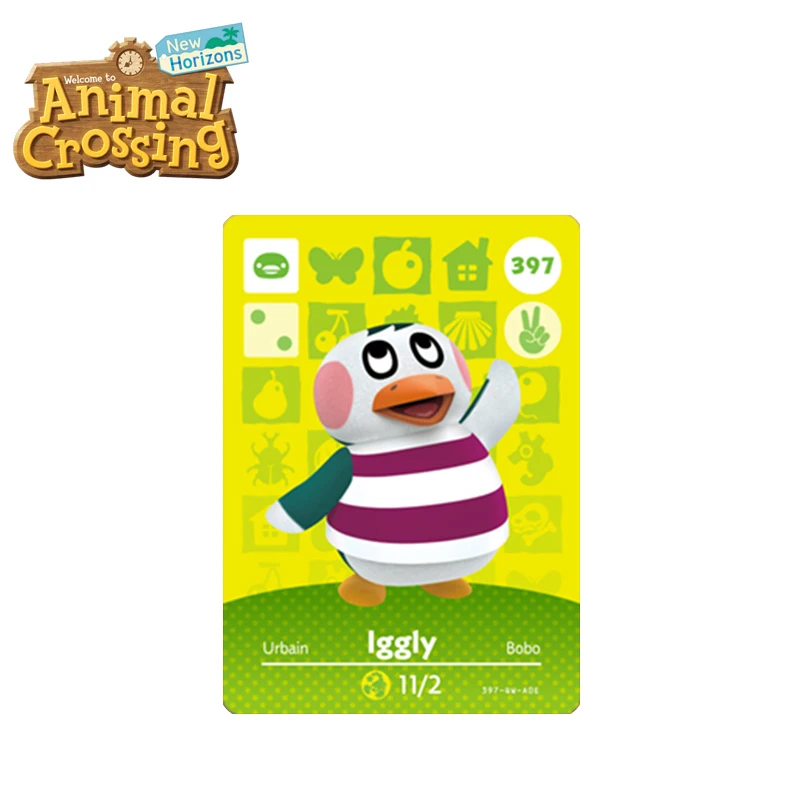 397 Iggly Amiibo Animal Crossing Card Series 4 Animal Crossing New Horizons Amiibo Villagers Iggly Card
397 Iggly Amiibo Animal Crossing Card Series 4 Animal Crossing New Horizons Amiibo Villagers Iggly Card