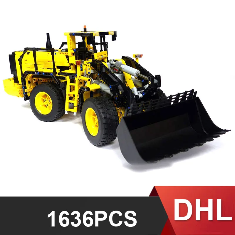 20006 technic Car series L350F wheel loader Model Building blocks Bricks Compatible with 42030 as Children brithday Gifts
20006 technic Car series L350F wheel loader Model Building blocks Bricks Compatible with 42030 as Children brithday Gifts