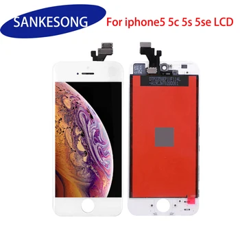 LCD Display For iPhone 5 5c 5s SE Screen Display &Touch Screen Digitizer Assembly 100% Brand New DHL Shipping
LCD Display For iPhone 5 5c 5s SE Screen Display &Touch Screen Digitizer Assembly 100% Brand New DHL Shipping