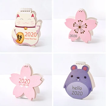 2020 Cute Cartoon Animal Mini Desk Calendar Decoration Cute Girl Creative Desktop Calendar Planer Kawaii Agenda Table Calendar
2020 Cute Cartoon Animal Mini Desk Calendar Decoration Cute Girl Creative Desktop Calendar Planer Kawaii Agenda Table Calendar