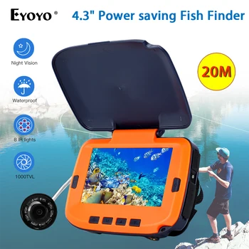 Eyoyo 7HCS Original 4.3" 20M Portable Underwater Fishing&Inspection Camera Night vision Camera Waterproof IP68 for Ice/Sea
Eyoyo 7HCS Original 4.3" 20M Portable Underwater Fishing&Inspection Camera Night vision Camera Waterproof IP68 for Ice/Sea