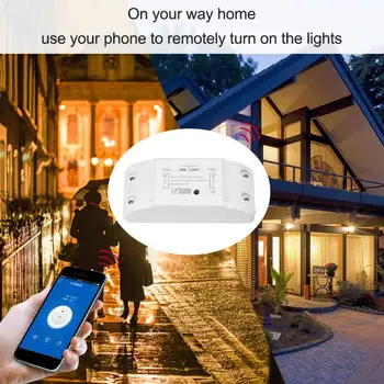 Tuya Basic Smart WiFi Smart Switch Wireless Remote Switch Timer APP Control Smart Home For Alexa Google Home For Android/iOS
Tuya Basic Smart WiFi Smart Switch Wireless Remote Switch Timer APP Control Smart Home For Alexa Google Home For Android/iOS