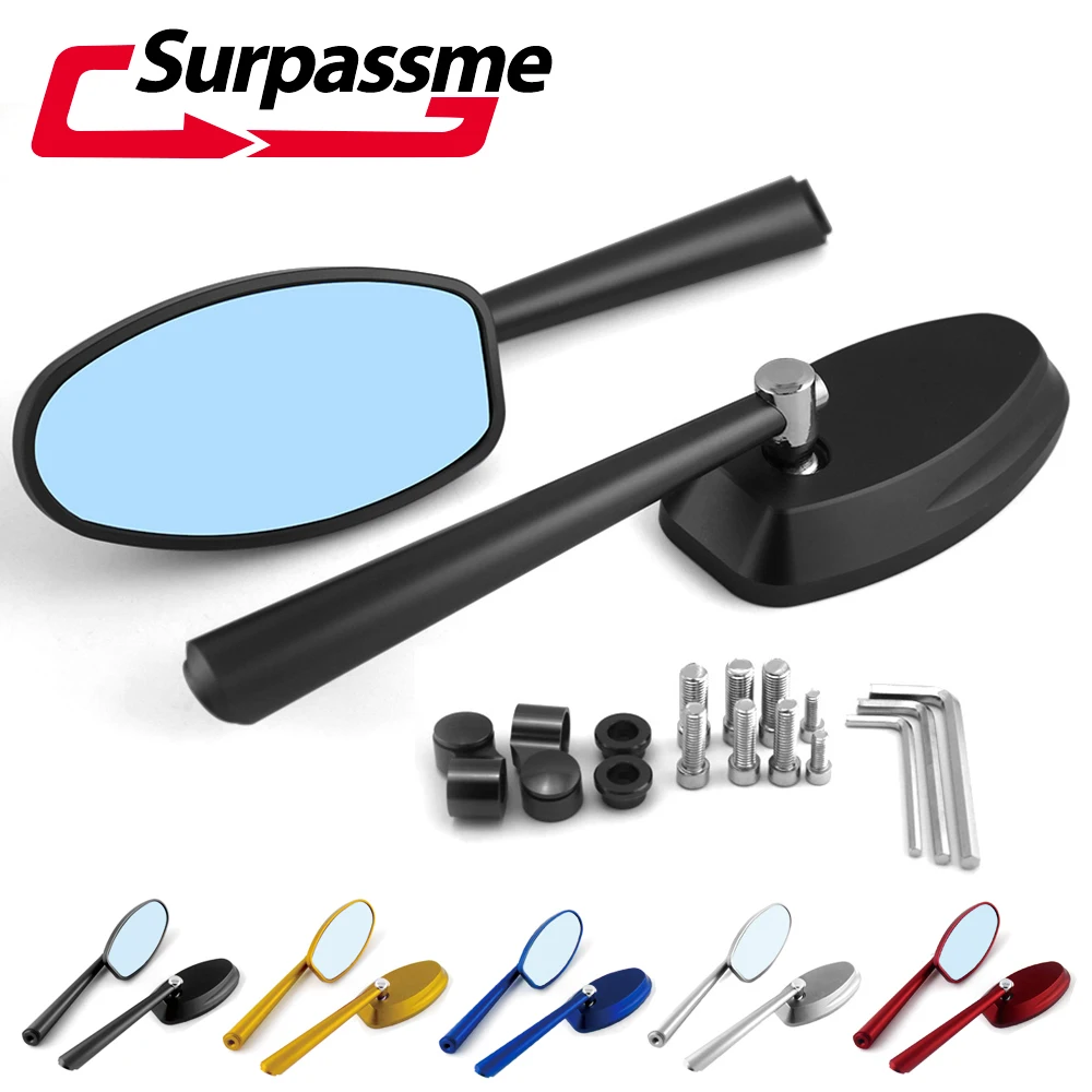 Universal Motorcycle Rearview Mirrors Aluminum Side Mirror For Honda vfr800 cb500x BMW s1000r r nine t Motorcycle Accessories
Universal Motorcycle Rearview Mirrors Aluminum Side Mirror For Honda vfr800 cb500x BMW s1000r r nine t Motorcycle Accessories
