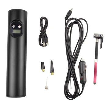 150PSI Air Compressor Cordless Handheld Inflatable Air Pump Tyre Inflator Rechargeable with Digital LCD for Car Bike Motorcycle
150PSI Air Compressor Cordless Handheld Inflatable Air Pump Tyre Inflator Rechargeable with Digital LCD for Car Bike Motorcycle